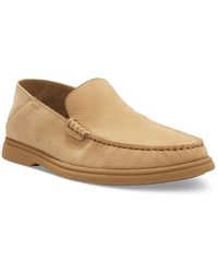 BOSS - Sienne Leather Slip-on Moccasin Loafers - Lyst