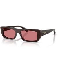 Vogue Eyewear - Rectangle Sunglasses - Lyst