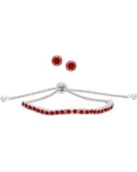 Macy's - Simulated Round Adjustable Bracelet - Lyst