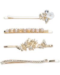 Lonna & Lilly 4-piece Goldtone Mixed Bobby Pins Set - Natural