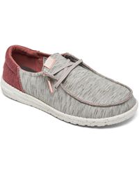 Hey Dude - Wendy Funk Mono Casual Moccasin Sneakers From Finish Line - Lyst