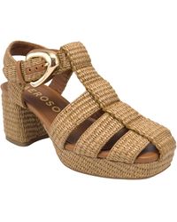 Aerosoles - Soave Square Toe Platform Sandals - Lyst