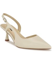 Nine West - Renela Kitten Heel Slingback Pumps - Lyst