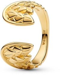 PANDORA - Marvel Thor Wings Open Ring - Lyst
