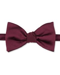 Alfani - Oversized Satin Solid Bow Tie - Lyst