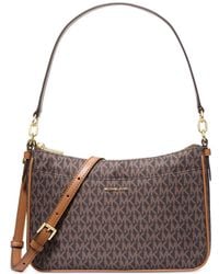 Michael Kors - Michael Jet Set Small Top Zip Pochette Crossbody - Lyst