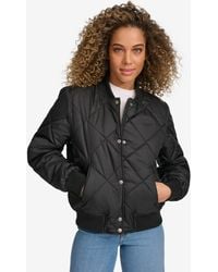 Levi's - Regular Diamond Quilted Sherpa Lined Bomber Jacket - Lyst