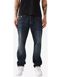 True Religion - Ricky No Flap Big T Painted Horseshoe Straight Jean - Lyst