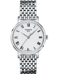 Tissot - Swiss Everytime Stainless Steel Bracelet Watch 34mm - Lyst