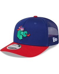 KTZ - Royal/red Philadelphia Phillies 2025 Batting Practice 9seventy Stretch-snap Trucker Hat - Lyst