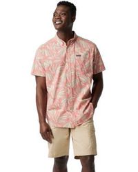 Columbia - Printed Rapid River Short Sleeve Shirt With A Comfort Stretch Cargo Short - Lyst