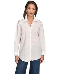 Donna Karan Weekend - Button-down Shirt - Lyst