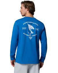 Columbia - Pfg Ahab Graphic Long-sleeve T-shirt - Lyst
