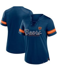 Fanatics - Chicago Bears Play Script Lace-up T-shirt - Lyst