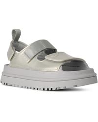 UGG - Kids' Goldenglow Glossy Sparkles Open Toe Sandals - Lyst