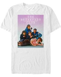 Fifth Sun - The Breakfast Club Group Pose Faded Background Short Sleeve T-shirt - Lyst