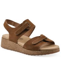 White Mountain - Gelato Round Toe Wedge Sandals - Lyst