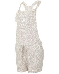 Concepts Sport - Philadelphia Phillies Montana Hacci Knit Romper Overalls - Lyst