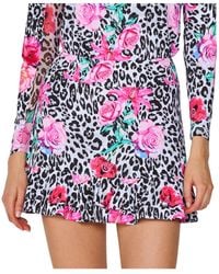 G Lifestyle Clothing - G Lifestyle Double Ruffle Skort - Lyst