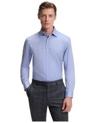 BOSS - Beckham X Boss Oxford Cotton Slim-fit Dress Shirt - Lyst