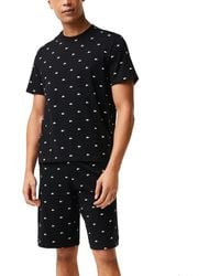 Lacoste - 2-pc. T-shirt & Shorts Pajama Set - Lyst