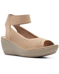 clarks women's reedly breen wedge sandal