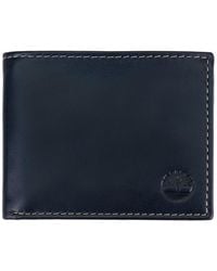 Timberland - Cloudy Passcase Leather Wallet - Lyst