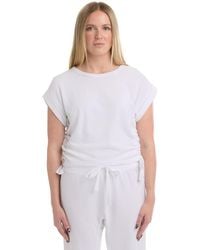 Wilt - Round Neck Side Drawstrings Tee - Lyst