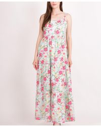 Ras - Floral Tiered Maxi Dress - Lyst
