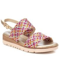 Xti - Double Strap Flat Sandals By - Lyst