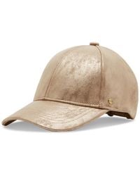 Steve Madden - Stone Distressed Metallic Baseball Cap - Lyst