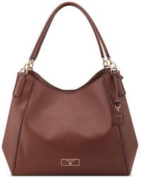 Nine West - Deacon Triple Compartment Large Shoulder Bag - Lyst