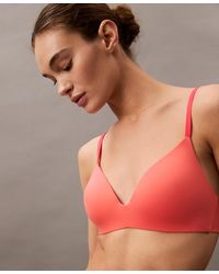Calvin Klein - Perfectly Fit Wireless T-shirt Bra Qf8013 - Lyst