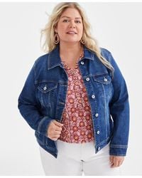 Style & Co. - Plus Size Classic Denim Jacket - Lyst