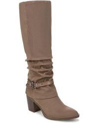 Blowfish - Carey Zip Block Heel Tall Boots - Lyst
