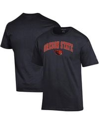 Champion - Â Oregon State Beavers Arch Over Logo T-shirt - Lyst