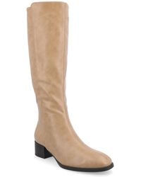 Journee Collection - Devri Knee High Boots - Lyst