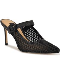 Nine West - Rondel Buckle Strap Slip-on Pumps - Lyst