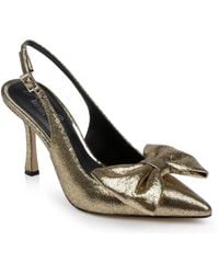 Badgley Mischka - Kourtnay Bow Evening Pump - Lyst