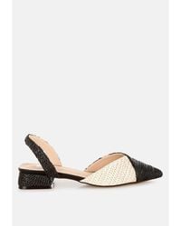 Rag & Co - Kinjay Pointy Toe Slingback Sandals - Lyst
