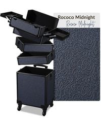 Byootique - 4in1 Rolling Makeup Train Case Cosmetic Organizer Rococo Coral - Lyst
