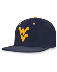 Nike - West Virginia Mountaineers On-field Dugout True Performance Fitted Hat - Lyst