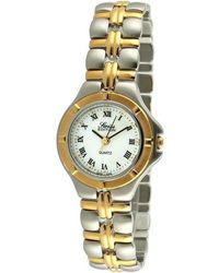 Swiss Edition - Two-tone Gold Plated Bracelet Watch - Lyst