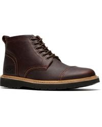 Clarks Stivali Uomo Emmet Zip - Pelle Nera Con Cerniera Laterale - 3