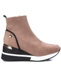 Xti - Wedge Ankle Booties By - Lyst