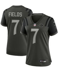 Nike - Justin Fieldsâ Gotham New York Jets 2025 Rivalries Collection Game Jersey - Lyst