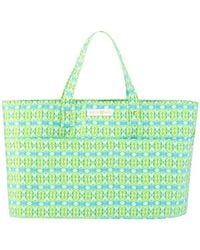 Evelyn & Kate - Patterned Quilted Tote Bag - Lyst