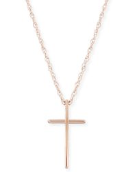 Macy's - Solid Cross Necklace Set - Lyst