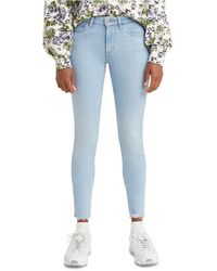 Levi's 711 Skinny Jeans in White | Lyst