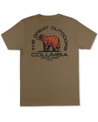 Columbia - Great Outdoors Bear Graphic T-shirt - Lyst